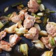 不器用鶏の照り焼き