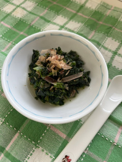 離乳食中期から*ほうれん草のおかか煮-レシピのメイン写真