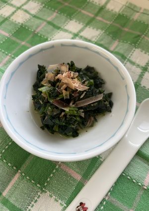 離乳食中期から＊ほうれん草のおかか煮-レシピのメイン写真