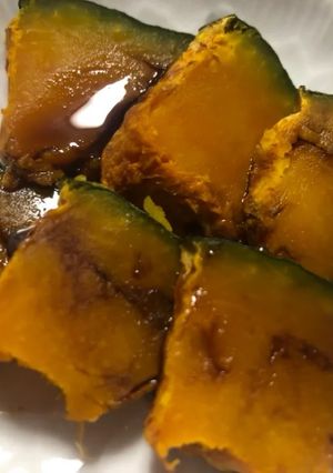 黒蜜焼きかぼちゃ-レシピのメイン写真