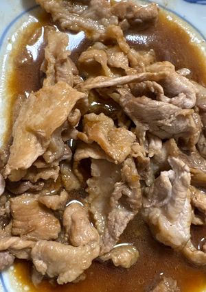 豚こまだけ生姜焼き-レシピのメイン写真