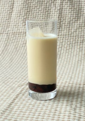 【おうちカフェ】あずきミルクセーキ-レシピのメイン写真