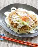 大豆ミートで作る簡単ジャージャー麵♪