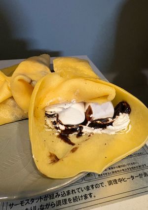 チョコマシュマロクレープ-レシピのメイン写真