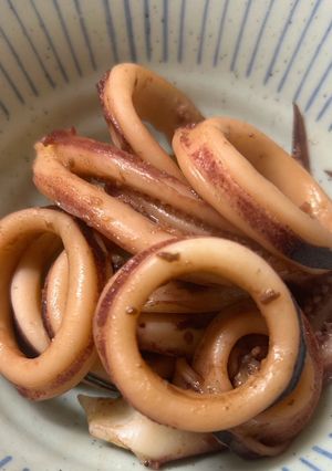 スルメイカの甘辛煮-レシピのメイン写真