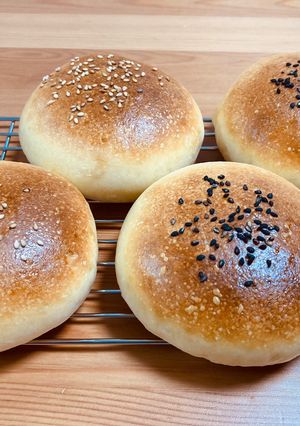 ハンバーガーバンズ-レシピのメイン写真