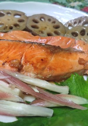 鮭の照り焼き-レシピのメイン写真