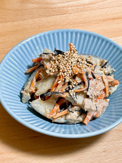 蓮根、ひじきのツナマヨサラダ-レシピのメイン写真