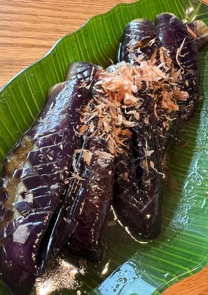 ヘルシオで簡単！色の綺麗なとろ焼きなす-レシピのメイン写真