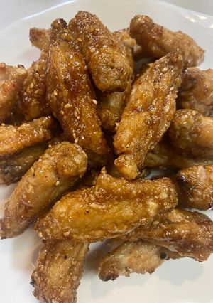 止まらない！名古屋風手羽中の甘辛揚げ-レシピのメイン写真