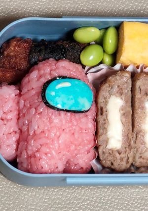 アモングアス弁当☆アモングアスキャラ弁-レシピのメイン写真