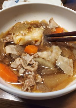 芦別のおばあちゃんのお雑煮-レシピのメイン写真