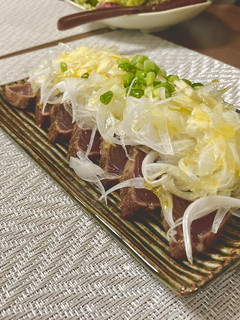 新玉ねぎと鰹のカルパッチョ-レシピのメイン写真
