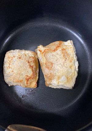 豚挽肉と豆腐と大葉の包み焼き-レシピのメイン写真