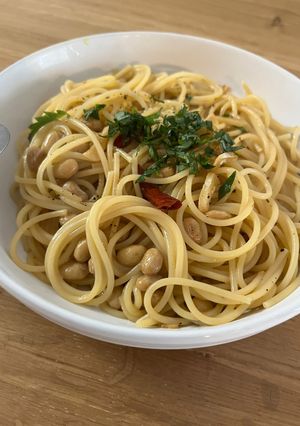 納豆ペペロンチーノ-レシピのメイン写真