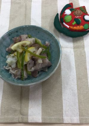 豚肉と野菜のレモン蒸し-レシピのメイン写真