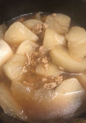 かぶの鶏そぼろ煮-レシピのメイン写真
