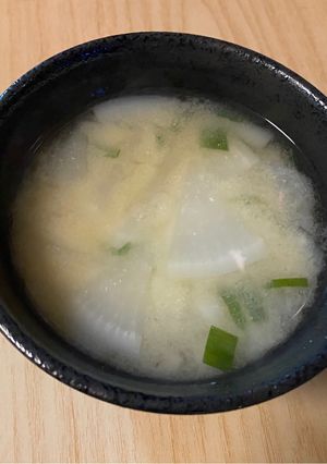 かぶのみそ汁-レシピのメイン写真