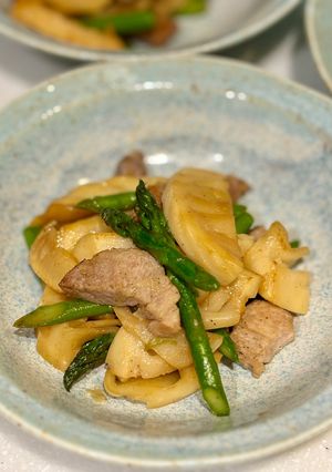 筍と豚肉のオイスターソース-レシピのメイン写真