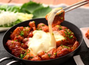 モッツァレラのワンパンヤンニョムチキン-レシピのメイン写真