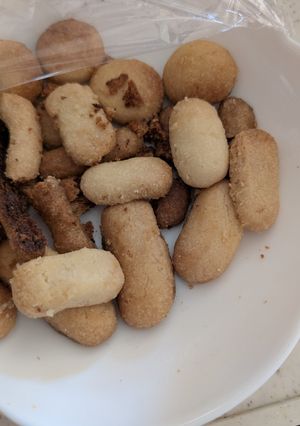 卵、牛乳不要！トースターサクサククッキー-レシピのメイン写真
