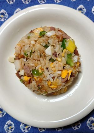 ヨウサマの減塩おやじの炒飯-レシピのメイン写真