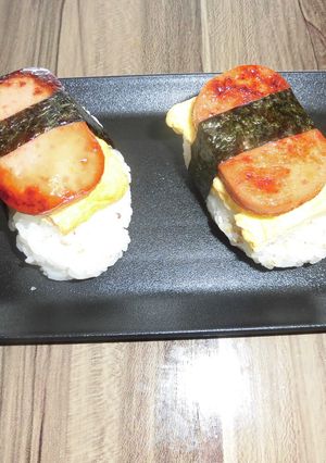 AIによる子ども食堂用のスパムおにぎり-レシピのメイン写真