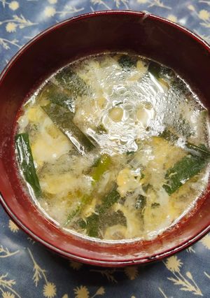 ニラと卵の中華スープ-レシピのメイン写真