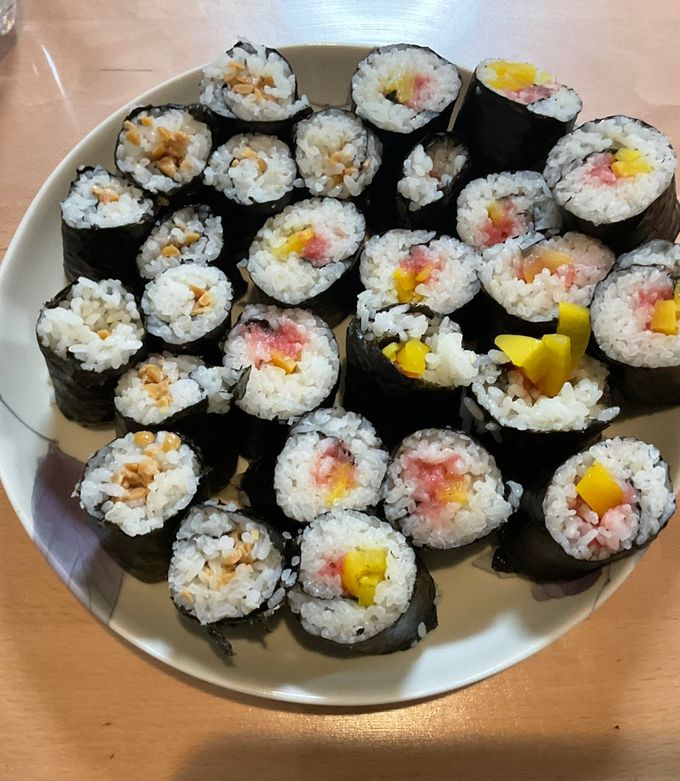 トロたく巻きと納豆巻き by Tez_Ryo 【クックパッド】 簡単おいしい