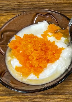 【メロンの会】にんじんヨーグルト-レシピのメイン写真