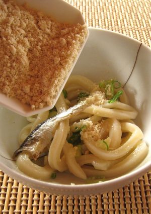 うどん × 山椒 × カシューナッツ粉-レシピのメイン写真