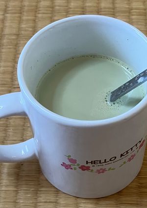 牛乳抹茶ティー-レシピのメイン写真