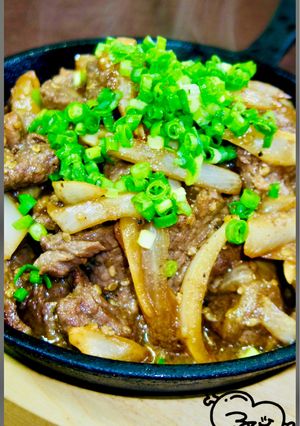 ギューシーマウンテン!牛肉の甘辛炒め!-レシピのメイン写真