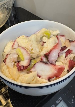 たこネギモッツァレラ-レシピのメイン写真