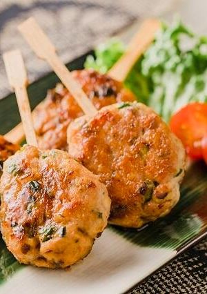 食物繊維がとれる！鶏とおからのつくね焼き-レシピのメイン写真