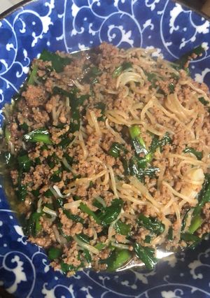 合い挽き肉の簡単すき焼き丼-レシピのメイン写真