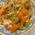 ササミと野菜のヘルシー低温炒め