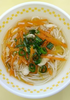 【保育園・こども園】ソーメンのすまし汁-レシピのメイン写真
