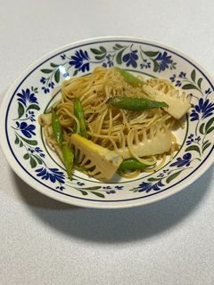 アスパラガスとたけのこのパスタ-レシピのメイン写真