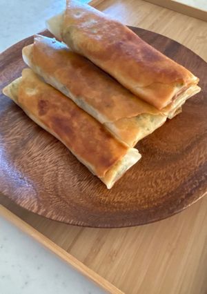 イカの磯辺フライの春巻き-レシピのメイン写真