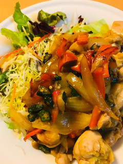 野菜消費●鶏肉といろいろ野菜のオイソ炒め-レシピのメイン写真