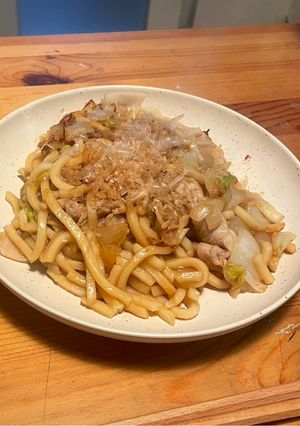 和風焼きうどん-レシピのメイン写真