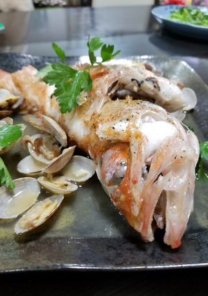 白身魚のアクアパッツァ-レシピのメイン写真