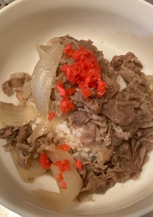 つくだく牛丼-レシピのメイン写真