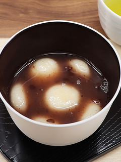 ヘルシー和スイーツ♡豆腐白玉ぜんざい-レシピのメイン写真