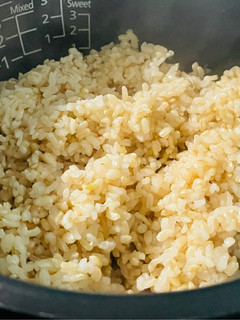 玄米➕餅米(大さじ2)でもちもち玄米ご飯-レシピのメイン写真