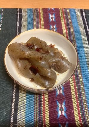 おつまみ⭐︎ねじりコンニャク-レシピのメイン写真