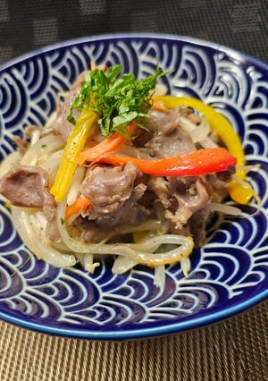 砂ずりとシャキシャキ野菜のスパイシー炒め-レシピのメイン写真