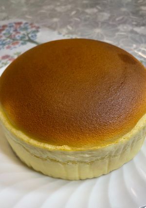 実家のスフレチーズケーキ-レシピのメイン写真