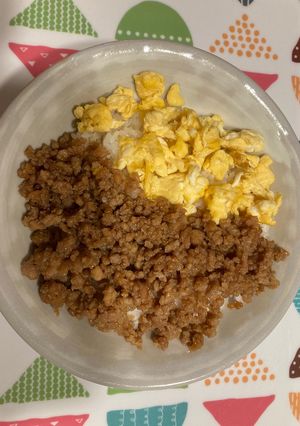 そぼろ丼-レシピのメイン写真